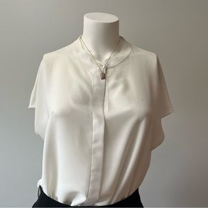 Elegant White Women's Top
